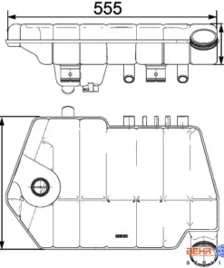 DAF Expansion Tank